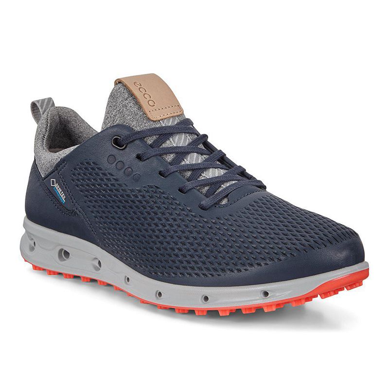 Zapatillas Gore Tex Ecco W Golf Cool Pro Para Mujer,Azules,691284-RVM